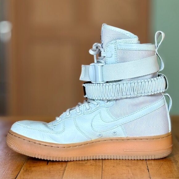Nike Air Force 1 SF High Sole, Bone color Women's size 8.5, Men's size 7 - Picture 5 of 7